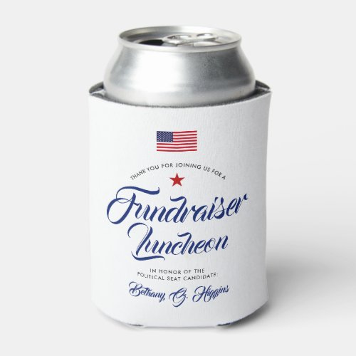 Patriotic Themed American Flag  Can Cooler