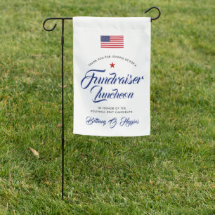 Patriotic Themed   Political Style Garden Flag