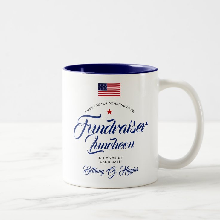 Patriotic Themed | Political Style Two-Tone Coffee Mug | Zazzle
