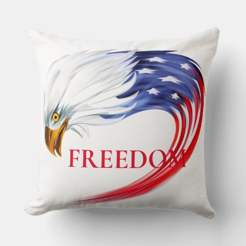 Patriotic Throw Pillow