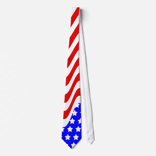 patriotic tie clips