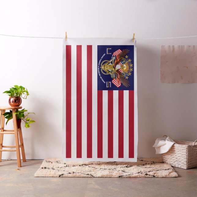 Patriotic Tile Not Recommended View About Design Fabric (In Situ)