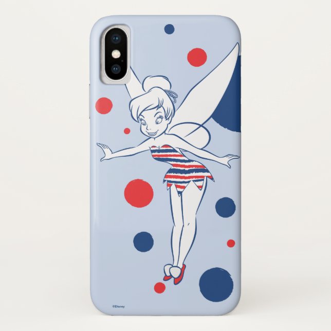 Patriotic Tinker Bell 1 Case-Mate iPhone Case (Back)