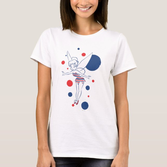Patriotic Tinker Bell 1 T-Shirt (Front)