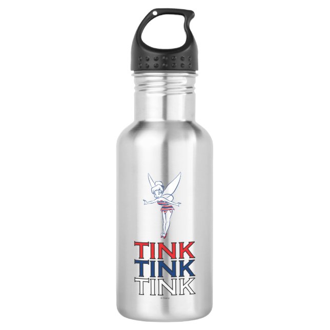 Patriotic Tinker Bell 2 Water Bottle (Front)