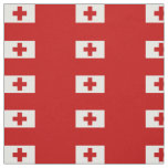 Patriotic Tonga Flag Fabric