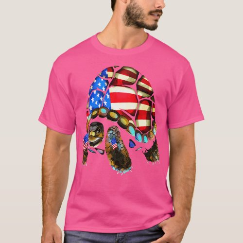 Patriotic Tortoise T_Shirt