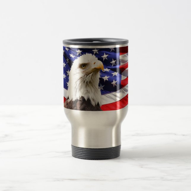 Patriotic Travel Mug (Center)