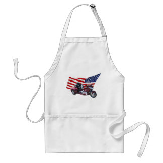 Patriotic Trike Adult Apron