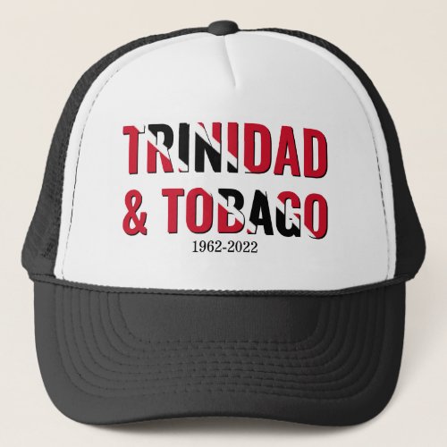 Patriotic TRINIDAD 60th Independence Trucker Hat