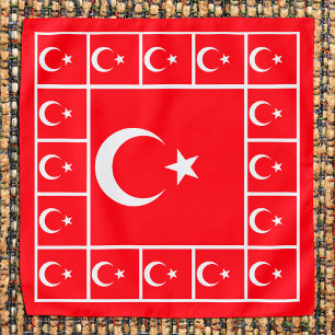 Patriotic Turkish Flag Bandana, fashion Turkey Bandana