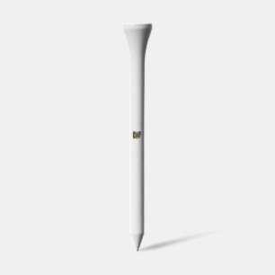 Patriotic Turtle Salute Vector Design_1 Golf Tees