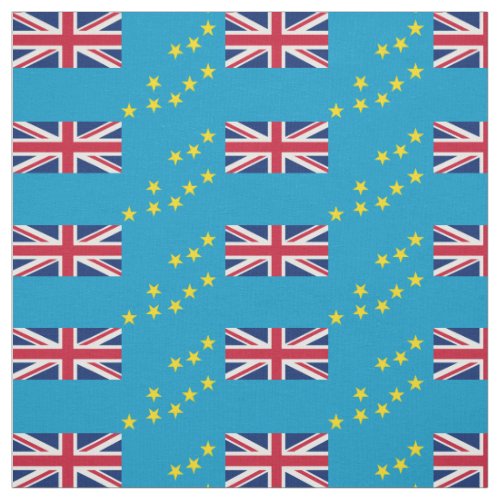 Patriotic Tuvalu Flag Fabric