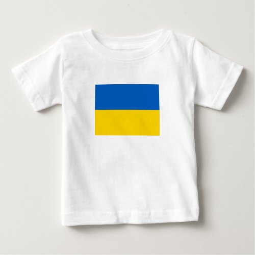 Patriotic Ukraine Flag Baby T_Shirt