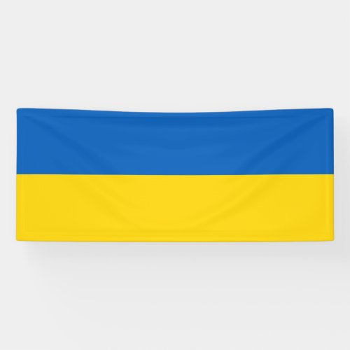 Patriotic Ukraine Flag Banner