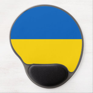 Patriotic Ukraine Flag Gel Mouse Pad