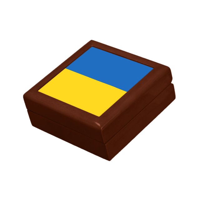 Patriotic Ukraine Flag Gift Box (Side)