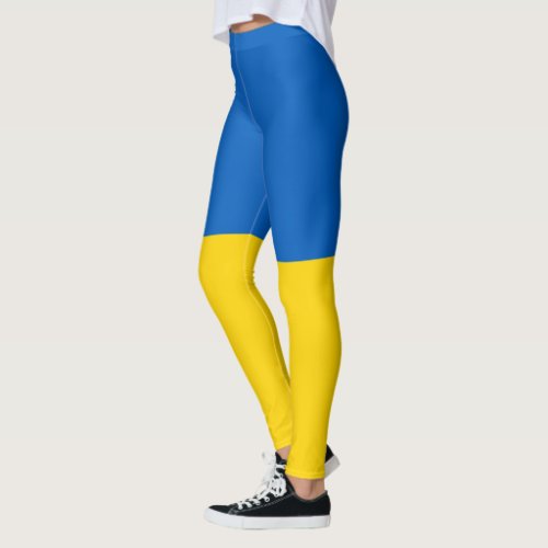 Patriotic Ukraine Flag Leggings