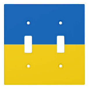 Patriotic Ukraine Flag Light Switch Cover