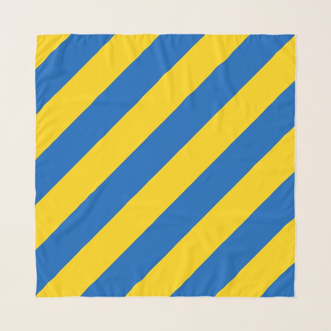 Patriotic Ukraine Flag Scarf (Front)