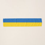 Patriotic Ukraine Flag Scarf<br><div class="desc">Patriotic flag of Ukraine.</div>