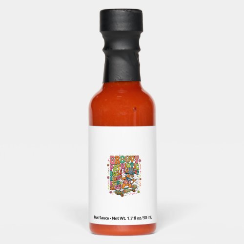 Patriotic Uncle Sam Cat Retro Typography T-Shirt ( Hot Sauces