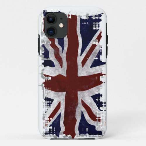 Patriotic Union Jack UK Union Flag British Flag iPhone 11 Case