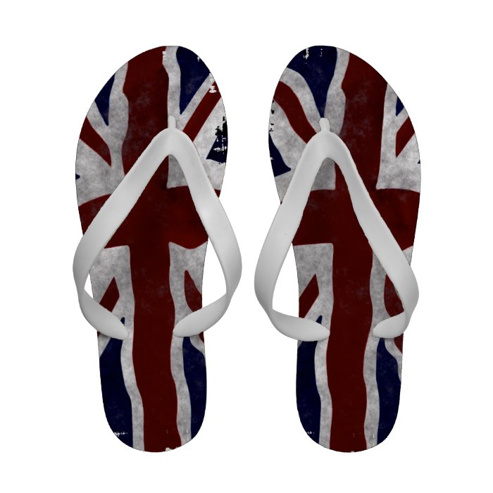 Patriotic Union Jack, UK Union Flag Flip Flops