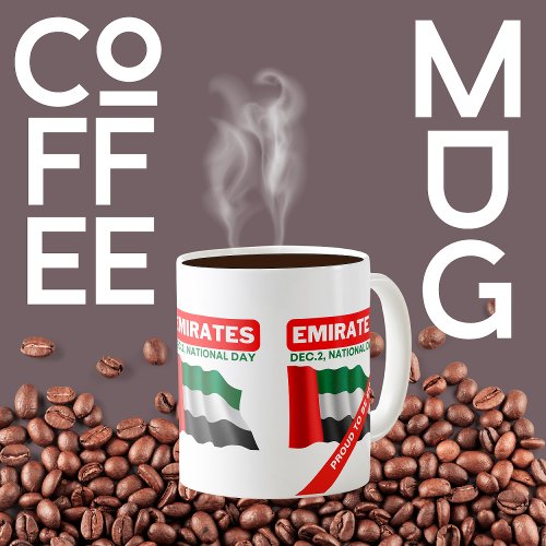Patriotic United Arab Emirates Flag Coffee Mug