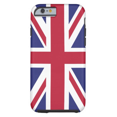 Patriotic United Kingdom Flag Tough iPhone 6 Case