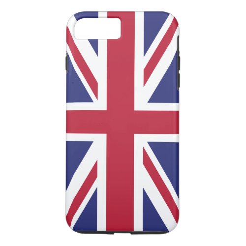 Patriotic United Kingdom Flag iPhone 8 Plus7 Plus Case