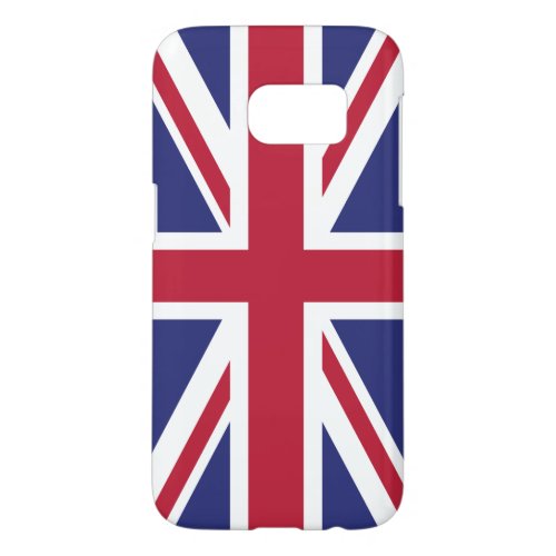 Patriotic United Kingdom Flag Samsung Galaxy S7 Case