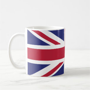 Patriotic United Kingdom Flag Coffee Mug