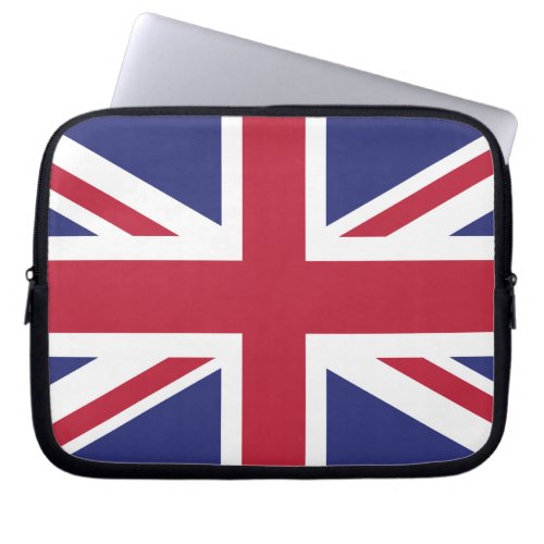 Patriotic United Kingdom Flag Laptop Sleeve