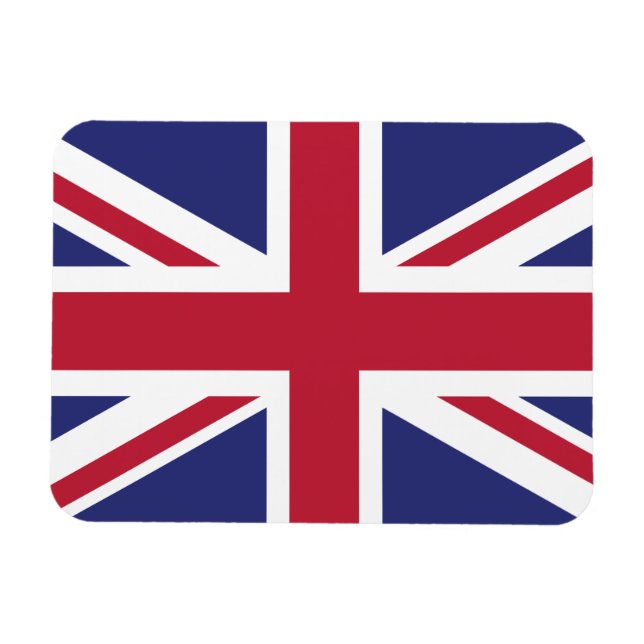 Patriotic United Kingdom Flag Magnet (Horizontal)