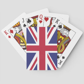 Patriotic United Kingdom Flag Poker Cards