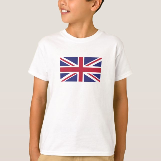 Patriotic United Kingdom Flag T-Shirt (Front)