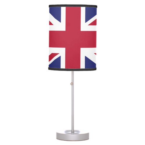 Patriotic United Kingdom Flag Table Lamp