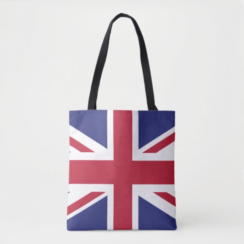 Patriotic United Kingdom Flag Tote Bag