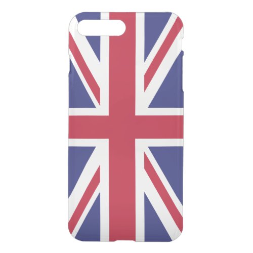 Patriotic United Kingdom Flag iPhone 8 Plus7 Plus Case