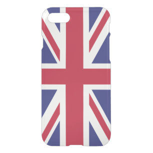 Patriotic United Kingdom Flag iPhone SE/8/7 Case