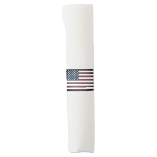 Patriotic US flag of America napkin bands