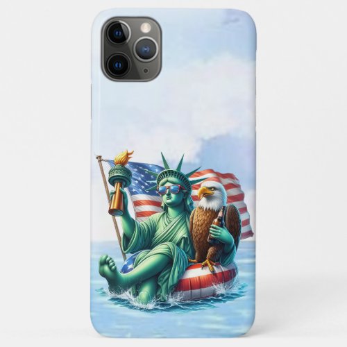 Patriotic US Phone Case  Statue of Liberty  eagle