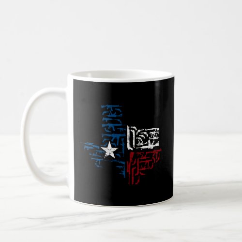Patriotic US South Austin Guns Texas  Coffee Mug