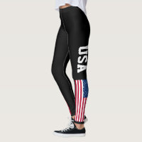 Radiant Gradient Patriotic American Flag Leggings | American Patriots  Apparel 🇺🇸