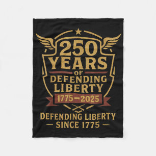 Patriotic Usa Army Us Military Parade 250th Annive Fleece Blanket