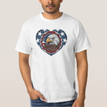 Patriotic USA Bald Eagle
