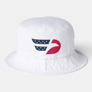 Patriotic USA Eagle Wing Bucket Hat