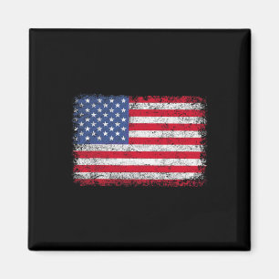 Patriotic Usa Flag 4th Of July For Men Women Kids Magnet