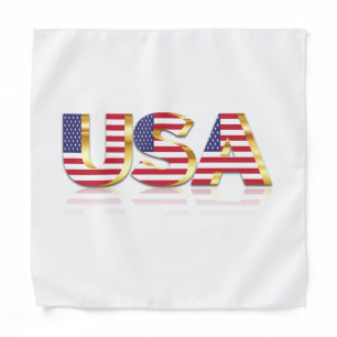 Patriotic USA Flag Bandana